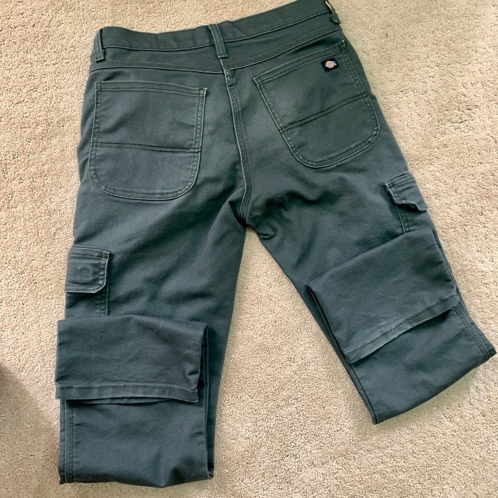 Dark Grey men’s Dickie flex cargo pants